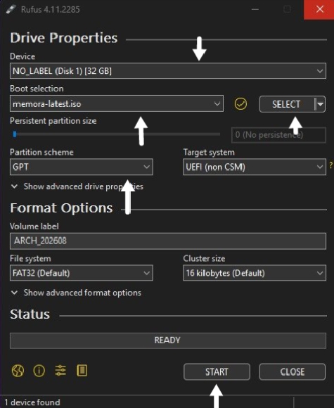 Rufus Config 2